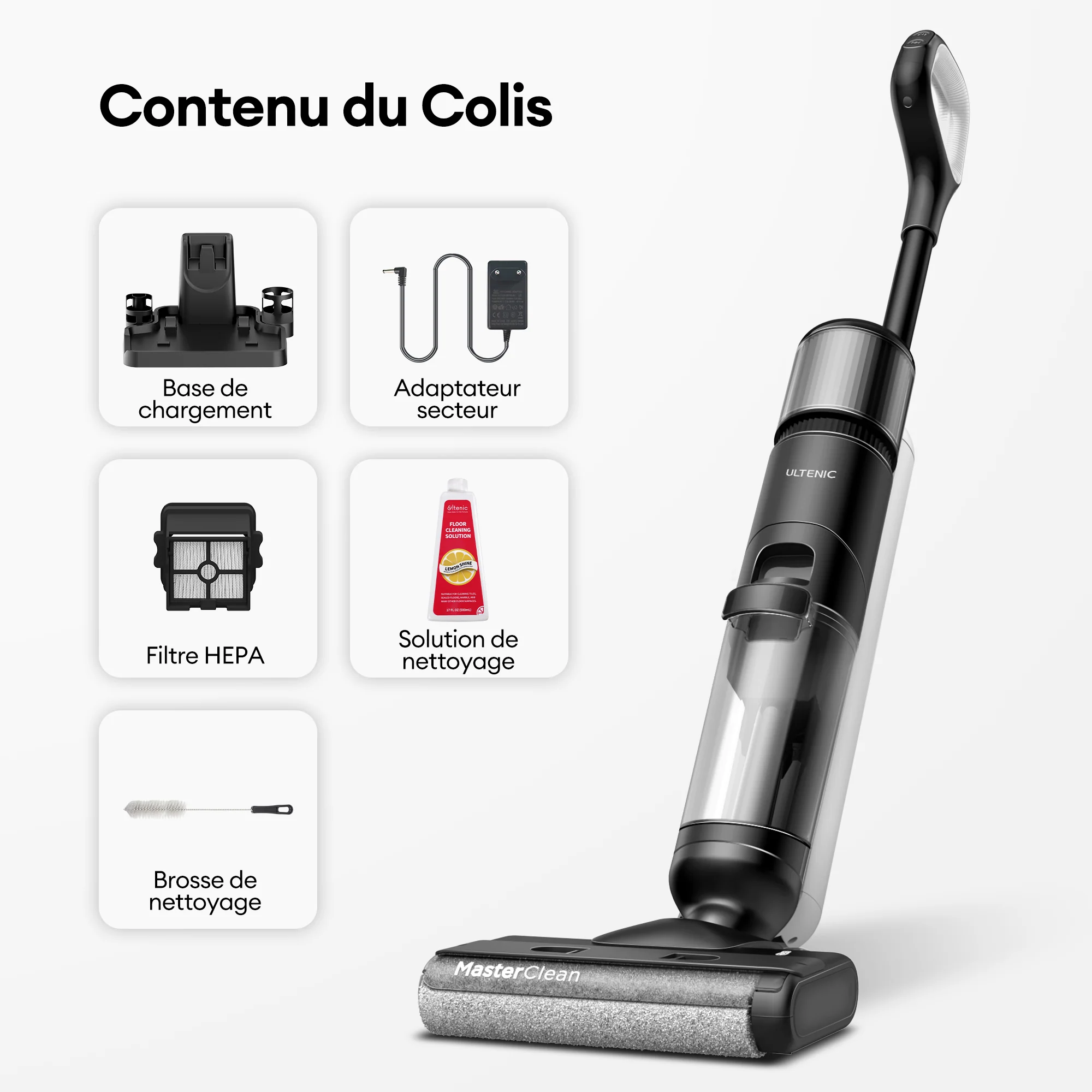 Ultenic AC1 Elite Aspirateur Laveur Sans Fil - Image 12