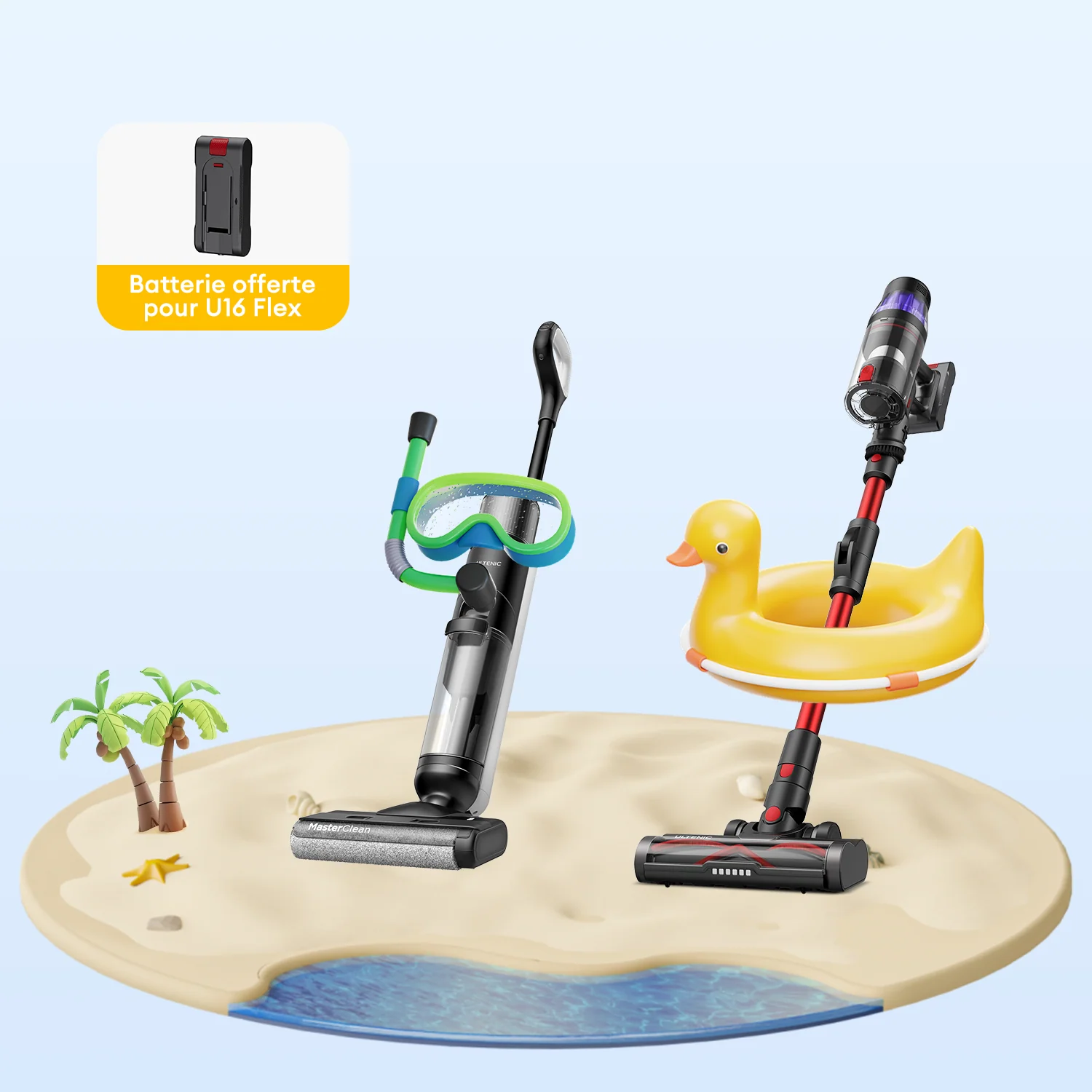 Ultenic Aspirateur Balai Sans Fil U16 Flex - Image 14