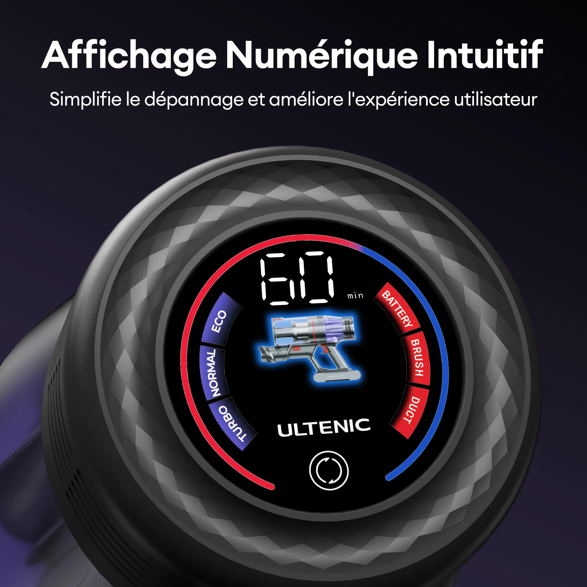 Ultenic Aspirateur Balai Sans Fil U16 Flex - Image 4