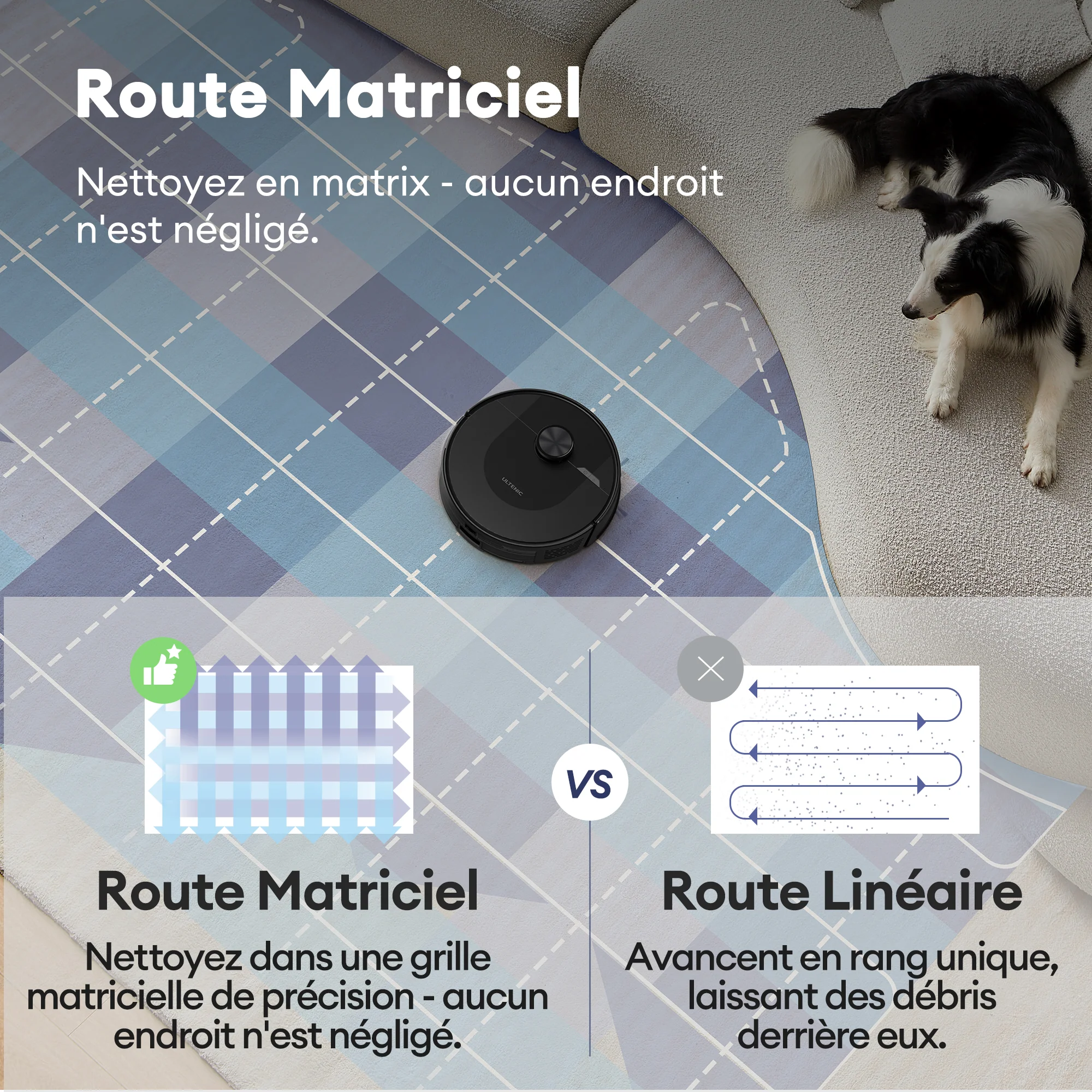 Ultenic D10 Robot Aspirateur Laveur - Image 4