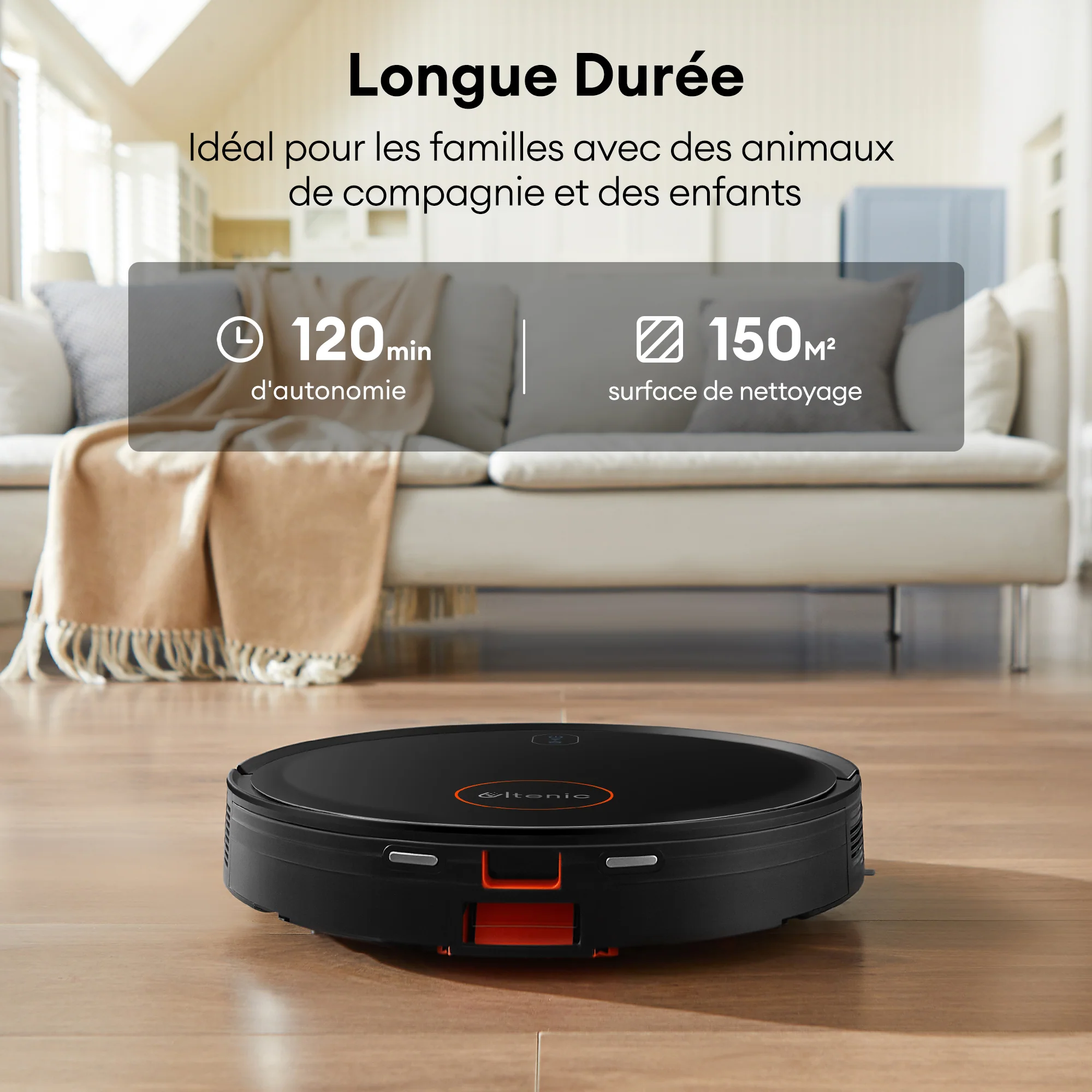 Ultenic D6s Robot Aspirateur et Laveur - Image 11