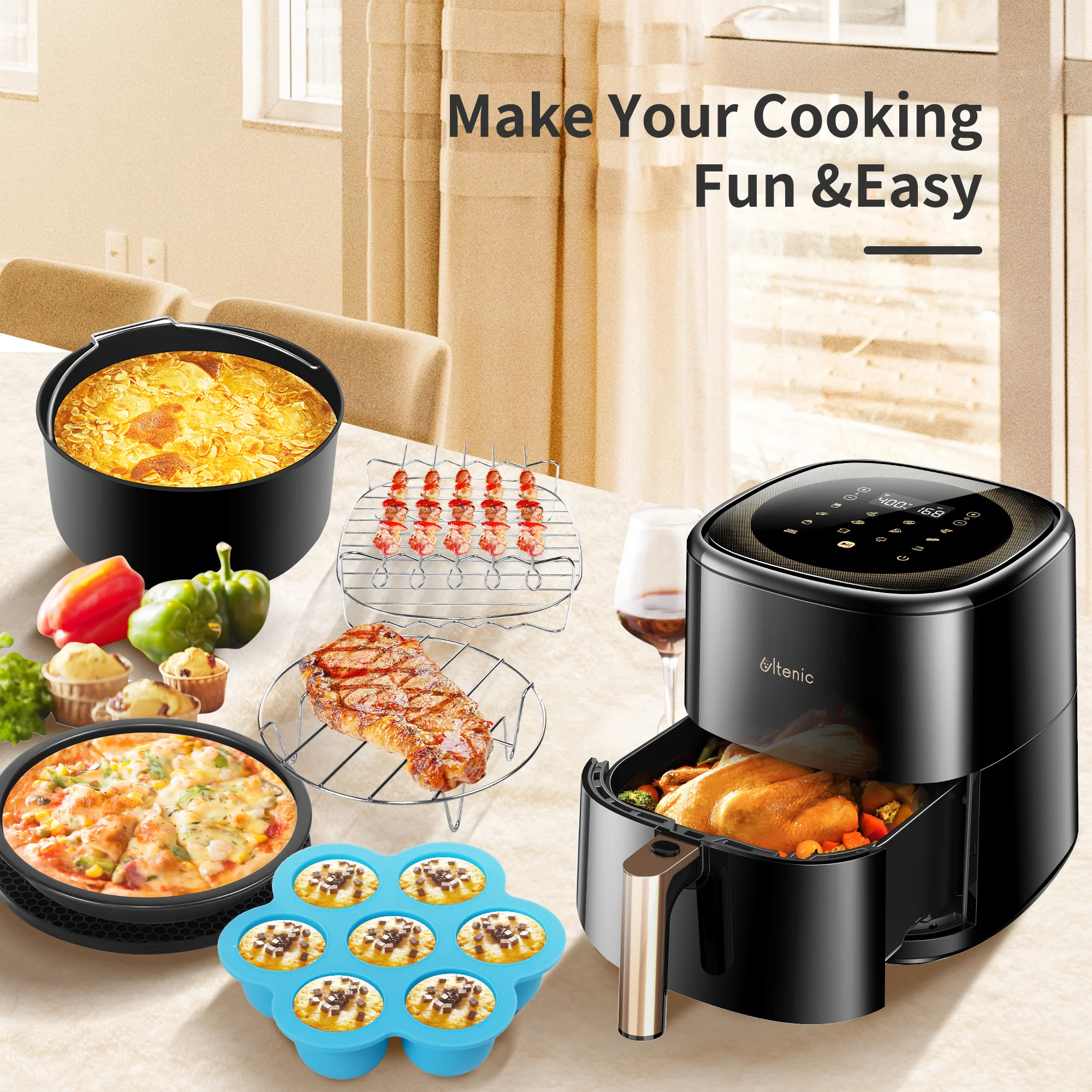 Kit d'Accessoires, Support De Plaque pour K10 friteuse sans huile - Image 9