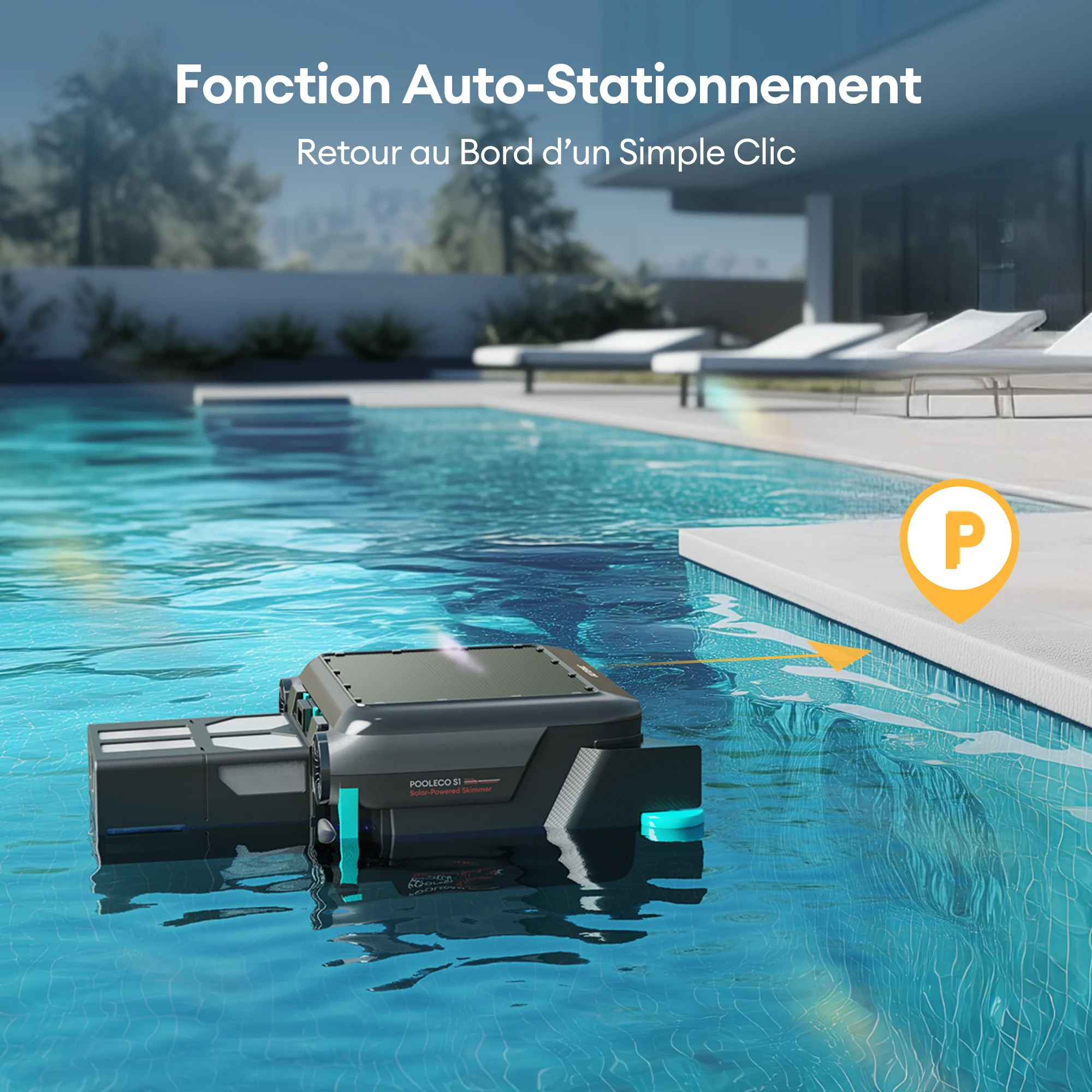 Ultenic Pooleco S1 Robot Solaire Skimmer de Piscine - Image 7