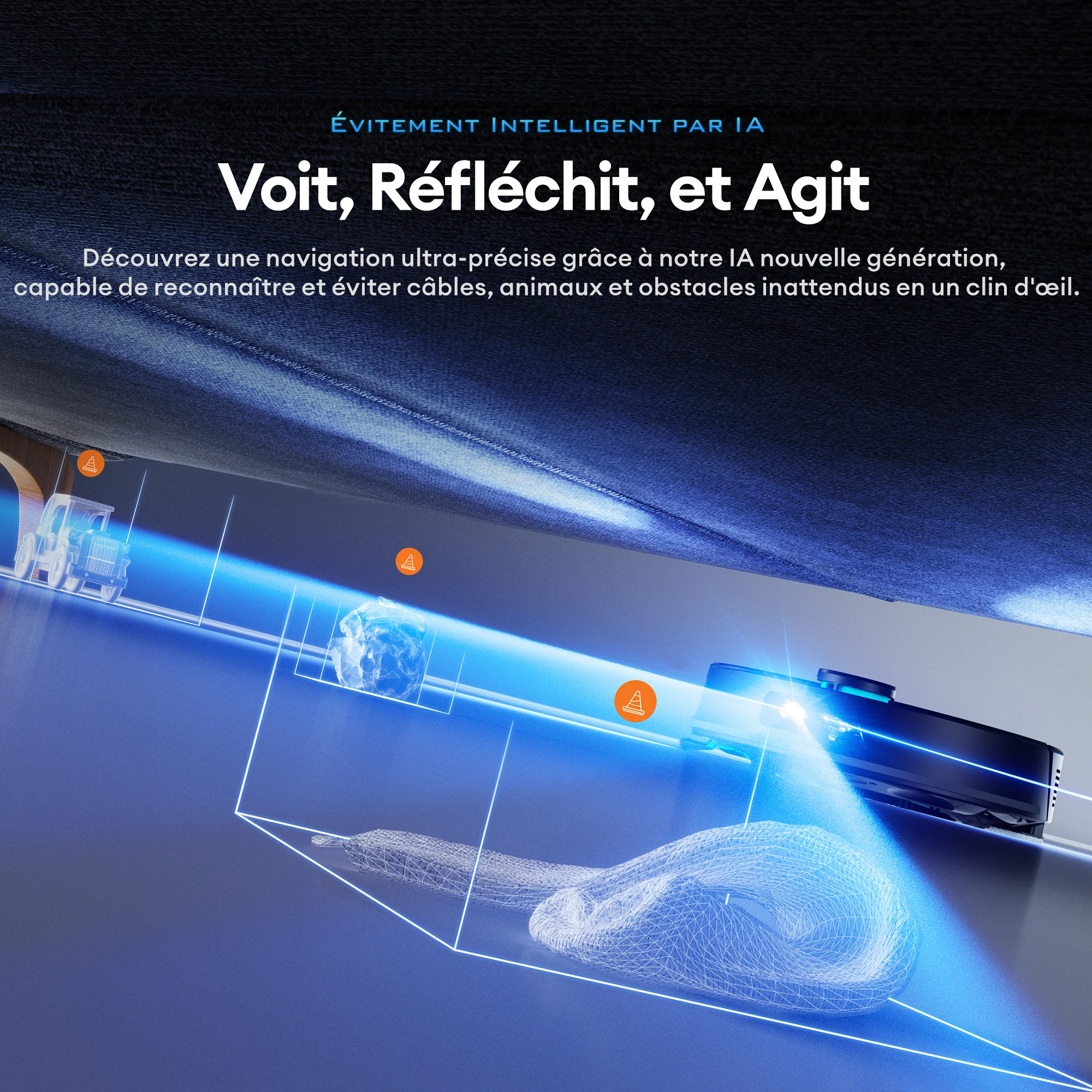 Ultenic T20 Pro Robot Aspirateur Laveur - Image 3