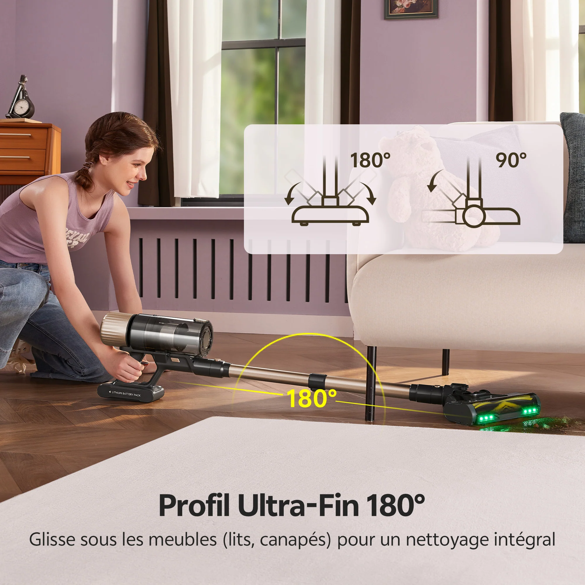 Ultenic U15 Aspirateur Balai Sans Fil - Image 11