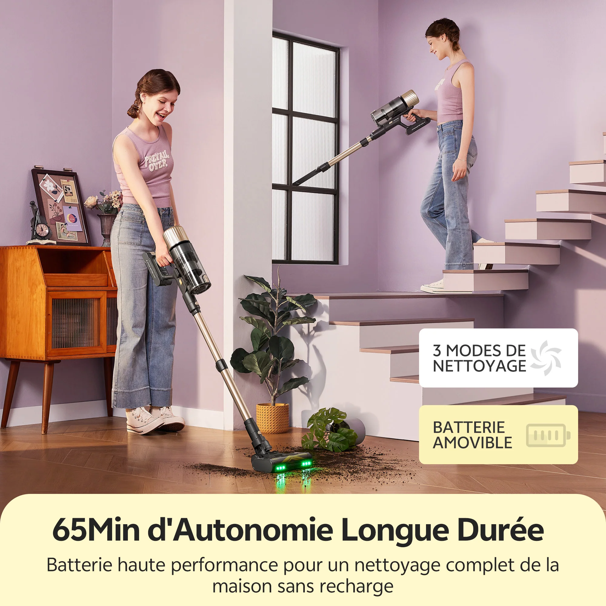 Ultenic U15 Aspirateur Balai Sans Fil - Image 3