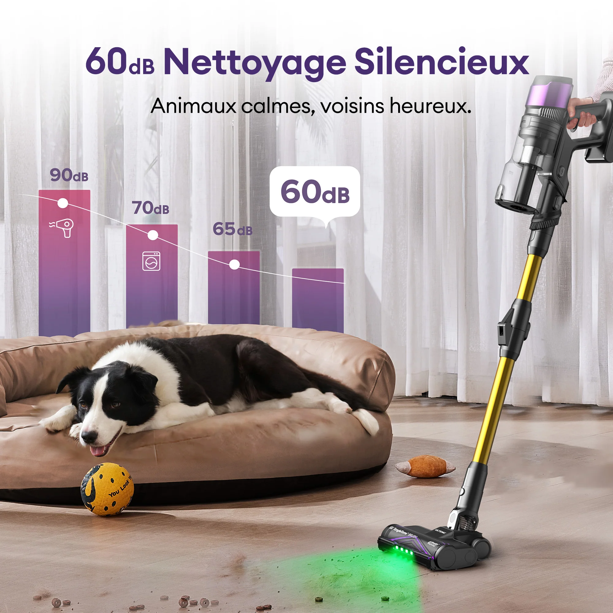 Ultenic U20 Aspirateur Balai Sans Fil - Image 13